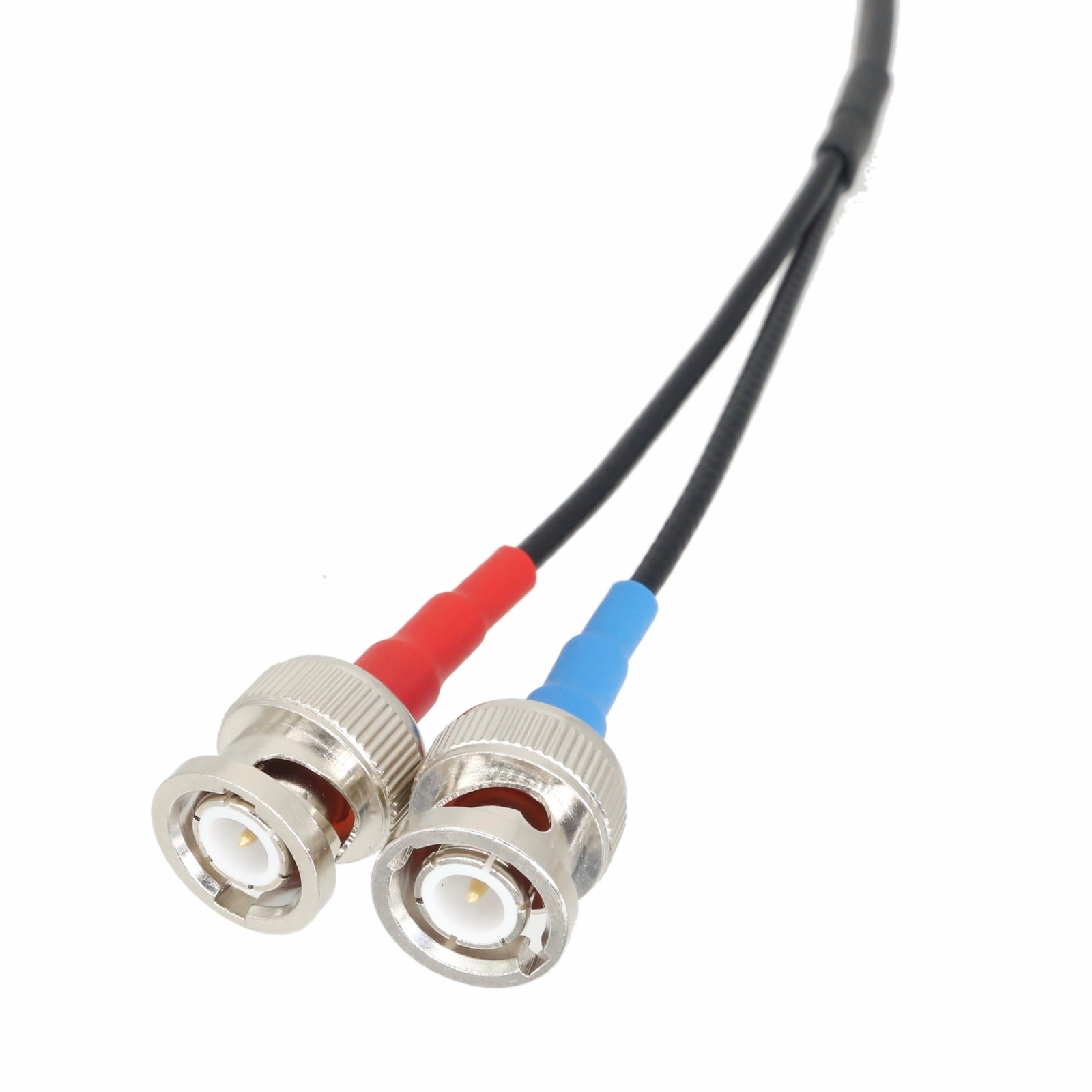Dual BNC L to I Signal Cables 10~50FT For Dynasonics DXN Ultrasonic Flow Meter