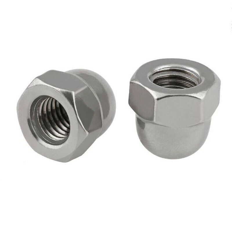 M4 M5 M6 M8 M10 M12 Acorn Cap Dome Nuts SUS 201 Stainless Steel