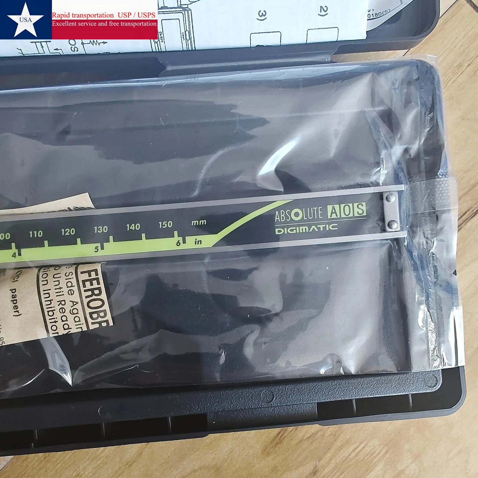 500-196-30 Japan Mitutoyo 150mm/6″ Absolute Digital Digimatic Vernier Caliper us