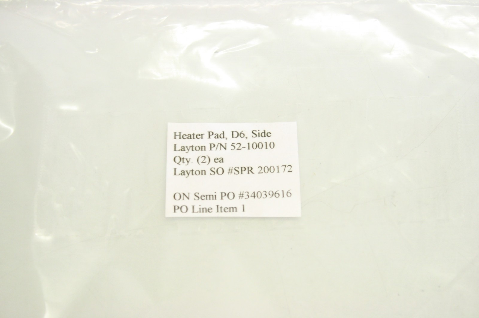TEMPCO 52-10010 SPR200172 980W 208V SHS02194 3M S-K SET HEATER PADS for AKRION