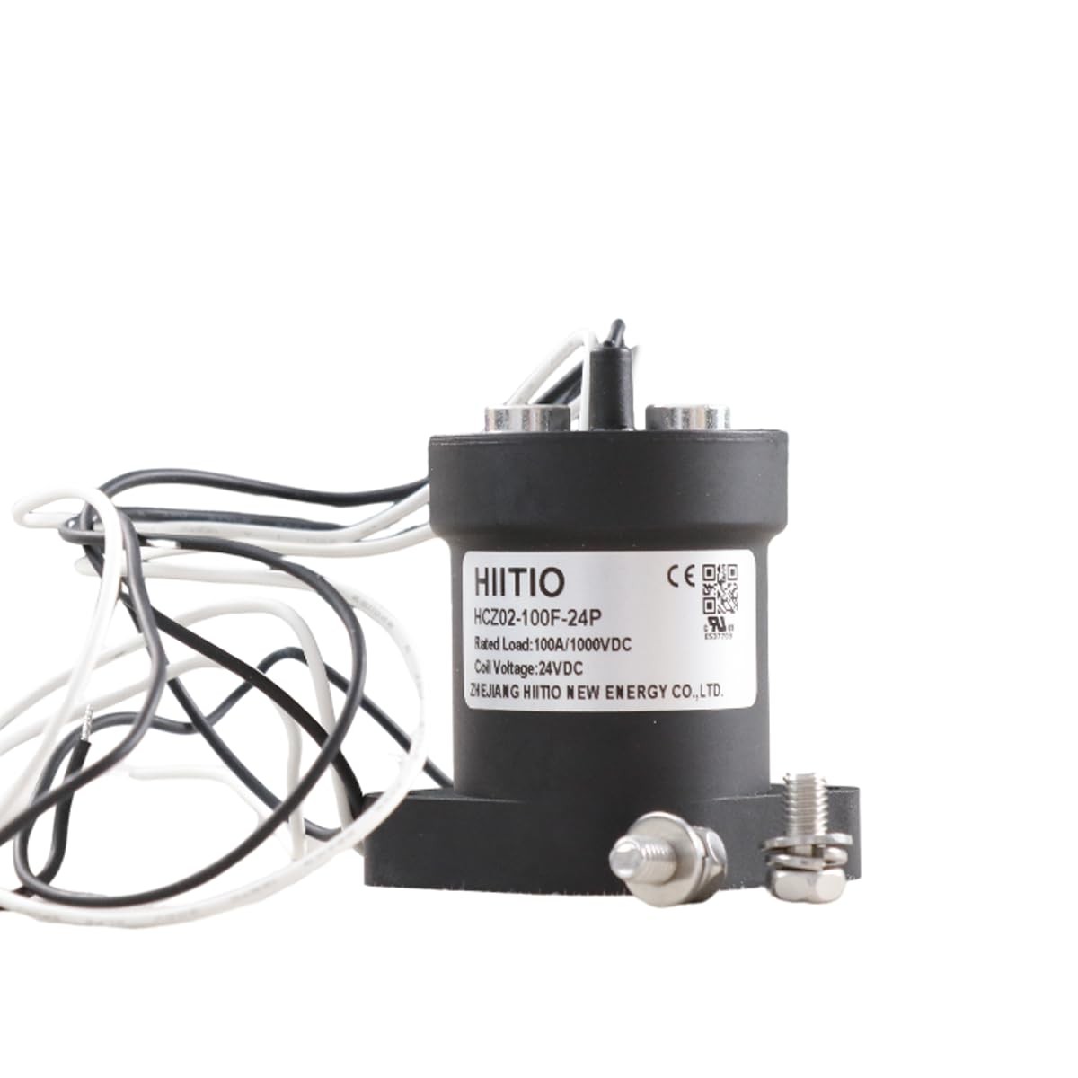 1000VDC 100A High Voltage DC Contactor – Epoxy Sealed Normally Open SPST-NO P…