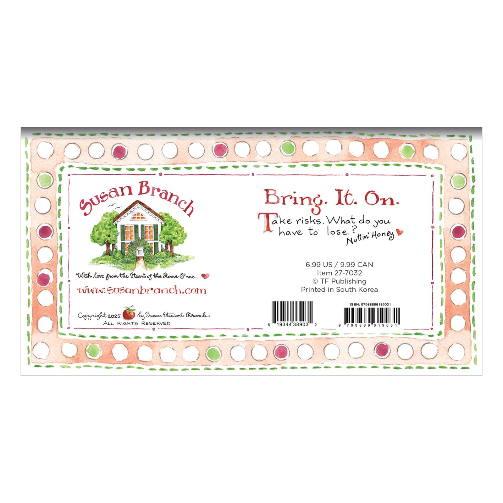 2027-2028 Susan Branch Small Monthly Pocket Planner