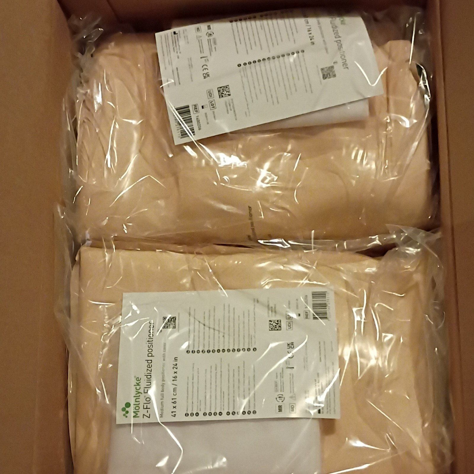 Mölnlycke Z-Flo™ Fluidized Positioner w/ cover (16 X 24″) 6 PCS NIB_fast ship