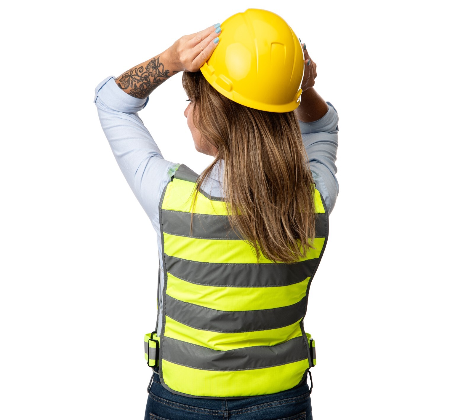 FlexiFreeze Ice Vest Pro Series – Personal Cooling Heat Relief (Hi-Vis)