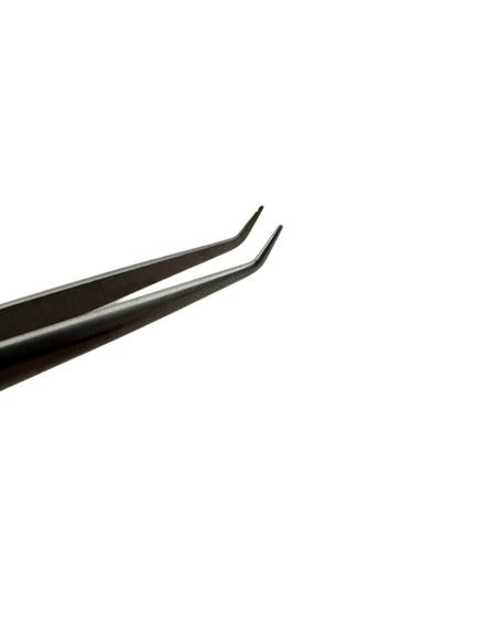 ASSI JFAL-3-18 Micro Dilating Forceps, 45 Degree Angled Tip, 0.3mm