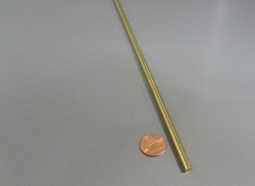 360 Brass Rod 7/32″ (.219″) Diameter x 24.0″ Length, 3 Pcs, 6 Ft