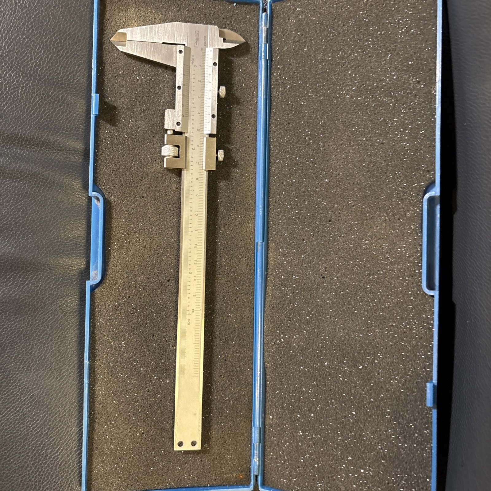 .001″/.02MM 10.25″ Fowler Vernier Caliper Graduation Stainless Hardened Steel