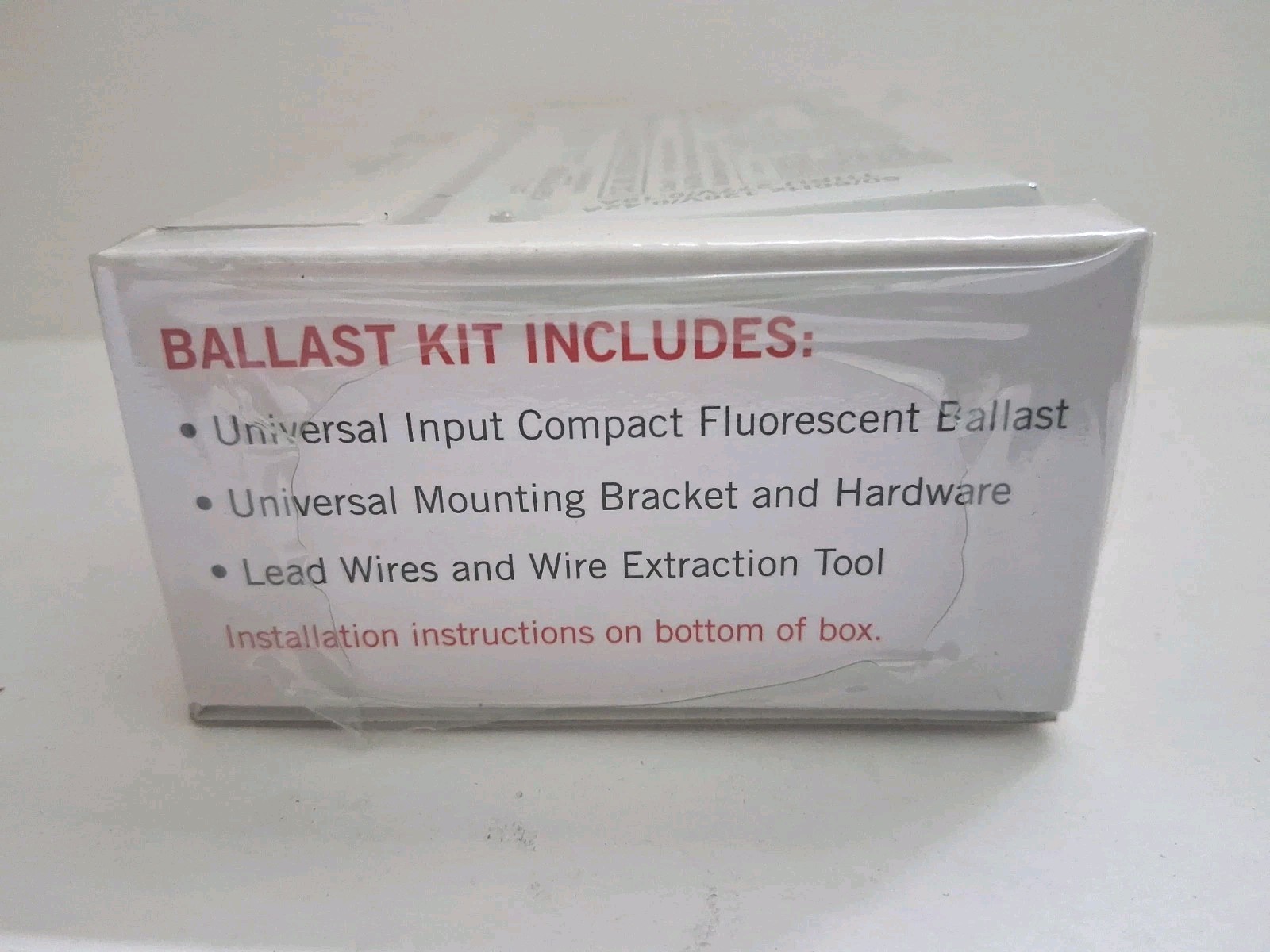 Keystone CFL KTEB-226-UV-RS-DW 50/60Hz 120V/0.42A Ballast Kit