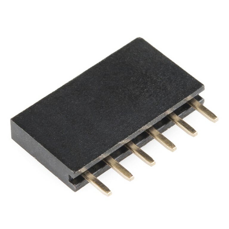 10Pcs 2.54mm Pitch 0.1 1×8 8 Pin 8p Female Dupont Header Thru Hole Headers 10x