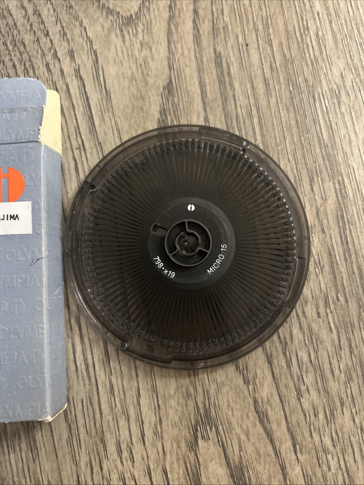 Olympia Micro 15 Printwheel 798 X19