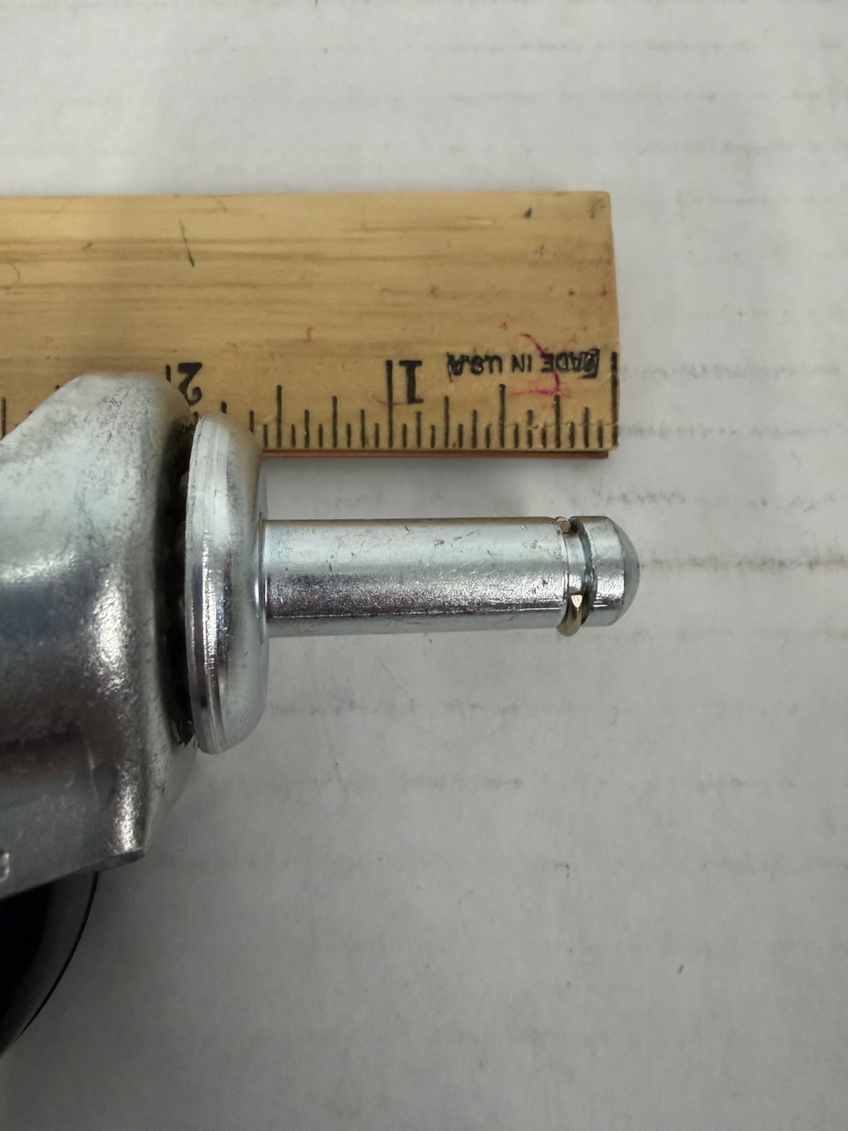 QTY 4 Shepherd 2 inch wheel rubber swivel grip ring stem 5/16 BRAND NEW USA