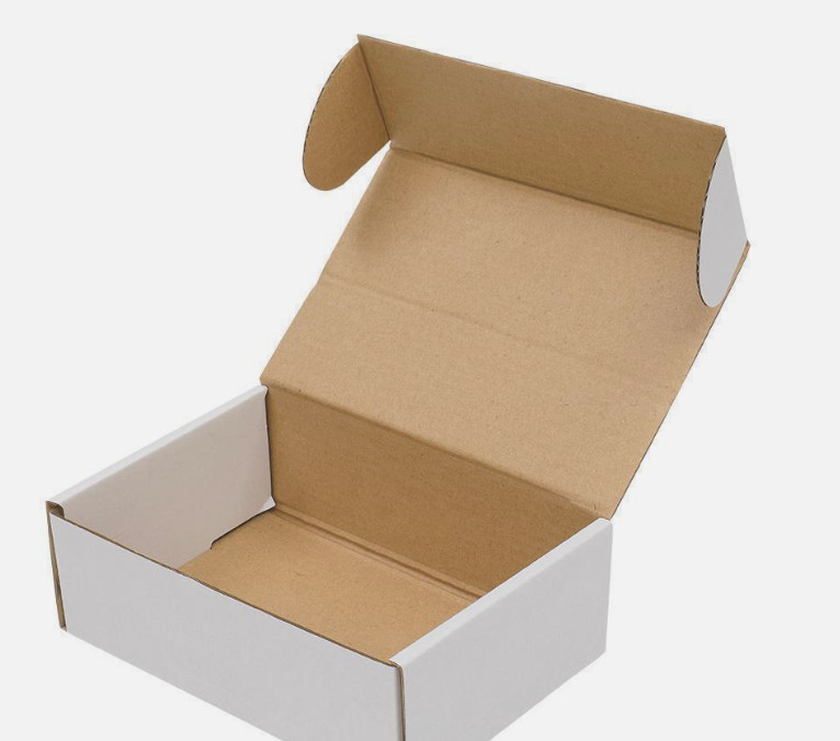 10/20/50/100/200PCS 6x4x2 INCH White Corrugated Shipping Packing Boxes Mailer US