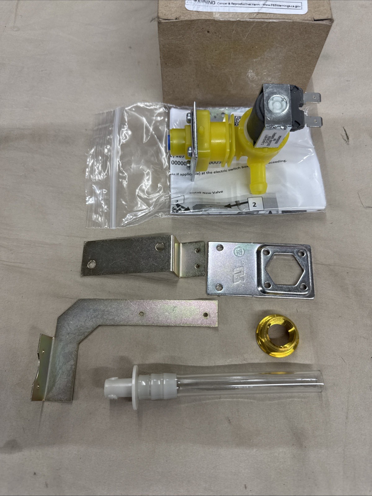 Manitowoc 000009122 Replacement 230V Water Inlet Valve Kit
