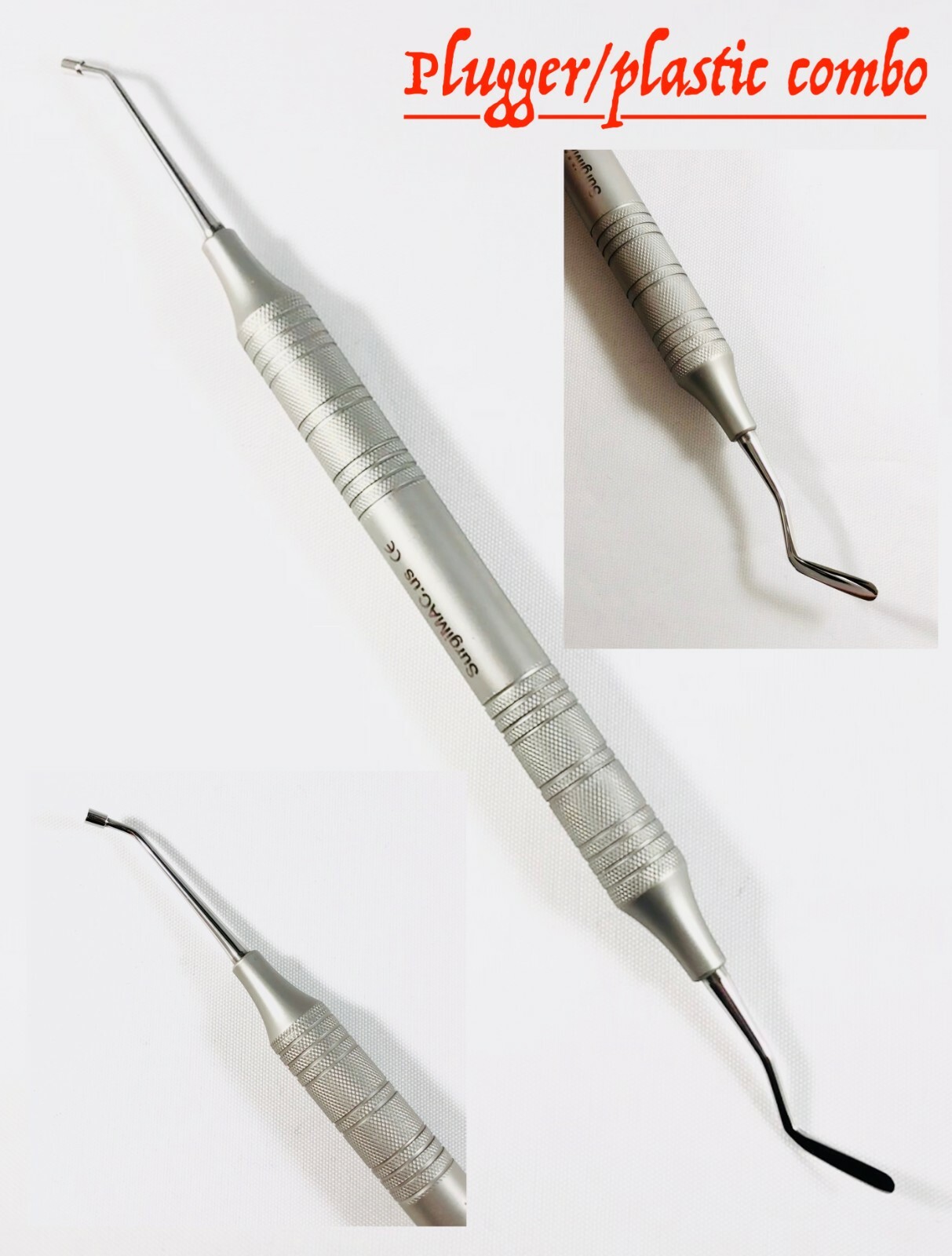 Dental Plastic/Plugger double-side Instruments MAC