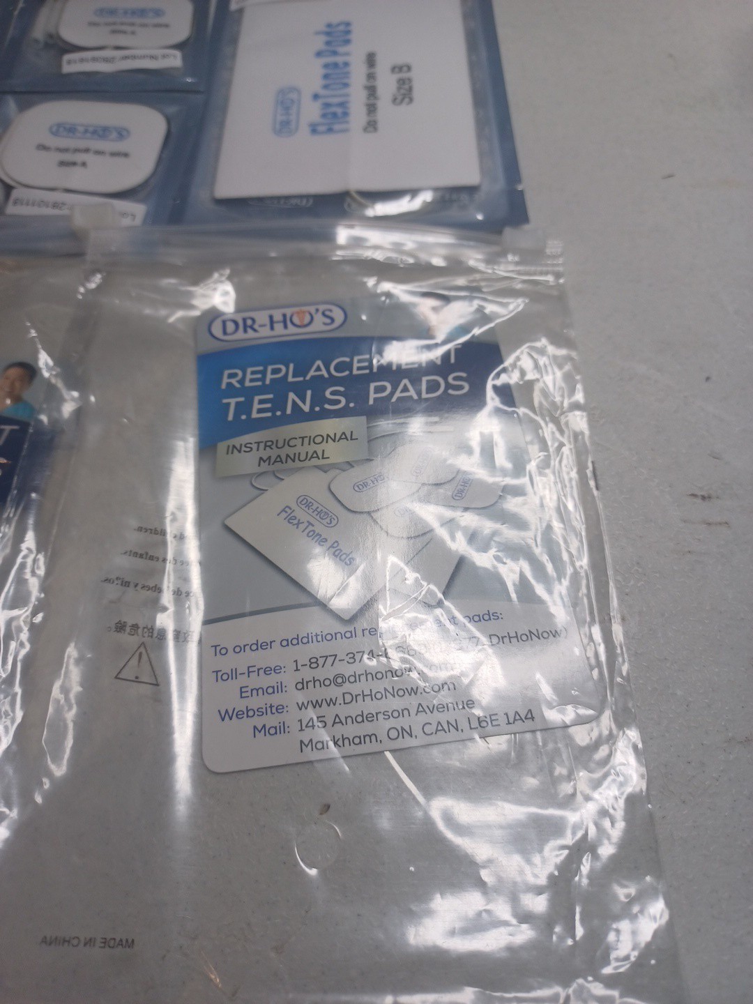 DR-HO’S FlexTone Pads Size A & B Replacement TENS Electrodes Pads Lot