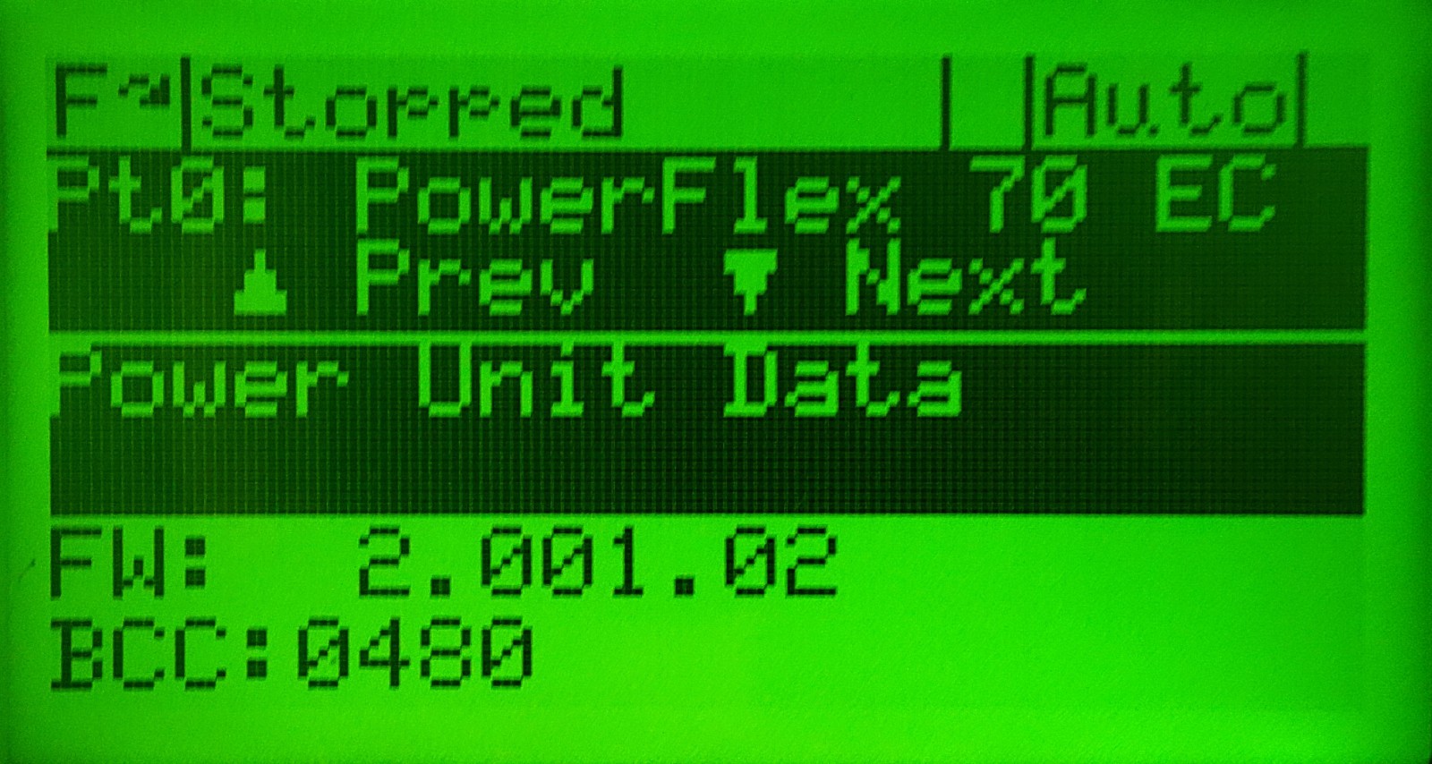 Low Hours Allen-Bradley 20AD2P1A0AYNNNC0 PowerFlex 70 1 HP Ser. A 480V FRN:5.001