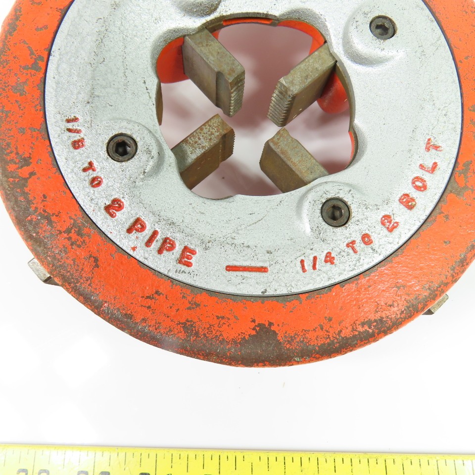 Ridgid 811A Pipe Threader Universal Die Head 1/8″ to 2″ Pipe 5/8 11 UNC