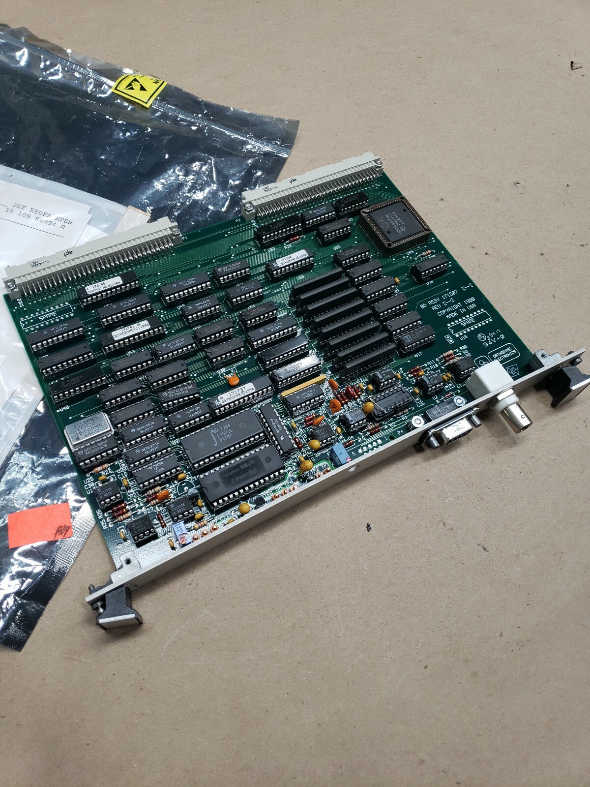 Orthodyne Electronics 171506 Rev G BD ASSY 171507 #106Z38RM