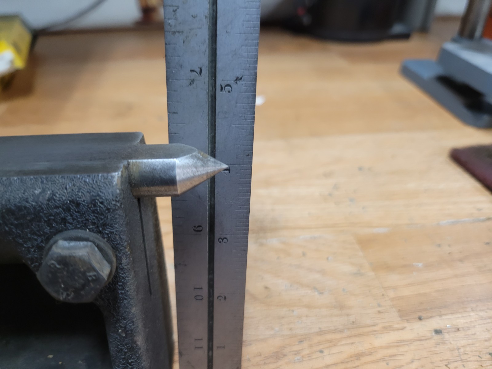 HARDINGE T800 TAILSTOCK 4″ CENTER