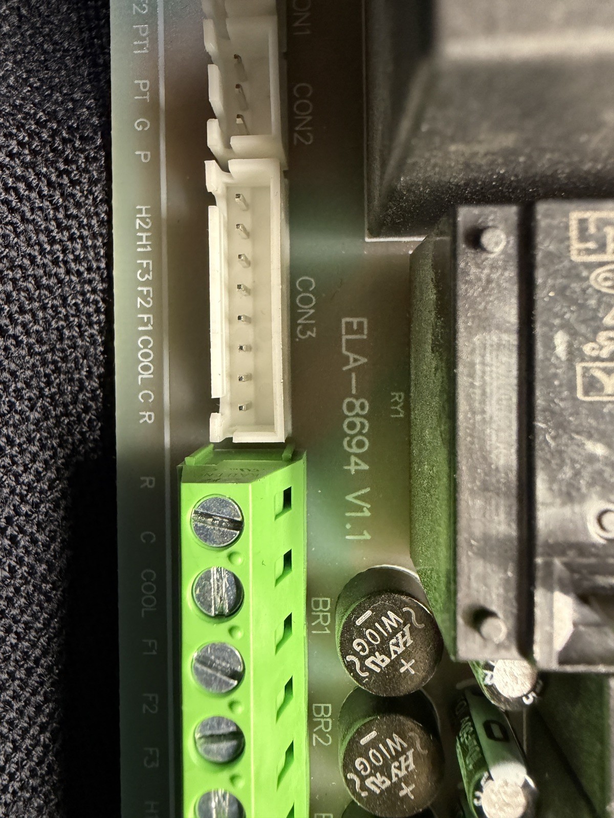 Ice Air RSAN PTAC ELA-8694 Relay Control Board