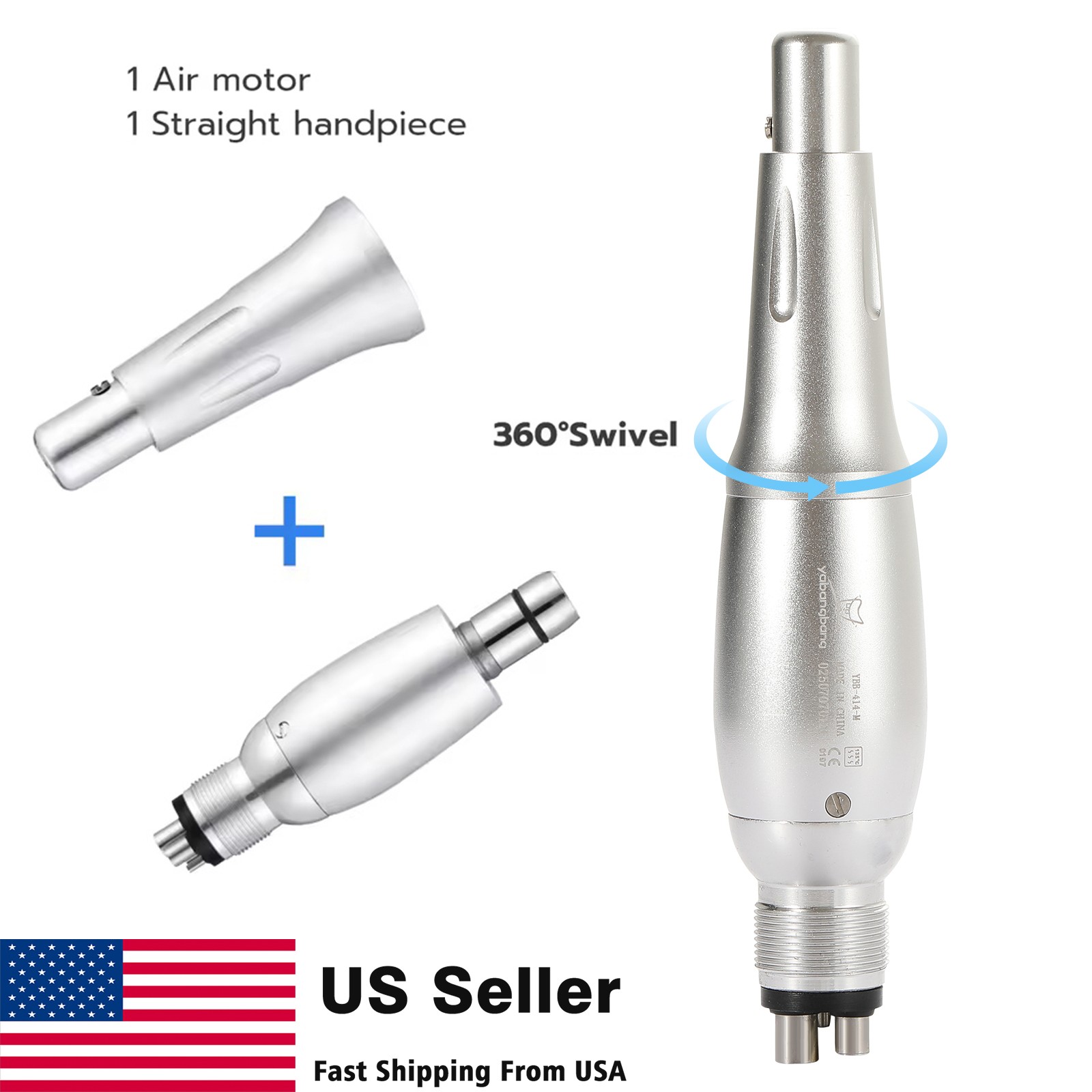 YUSEN Dental Cartridge Rotor Ceramic Bear Fit COXO Fiber Optic Handpiece CX207G