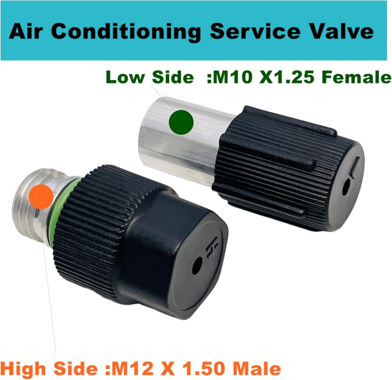Air Conditioning Valve Core Kit | A/C R12 R134a Teflon Seal Refrigeration Air Co