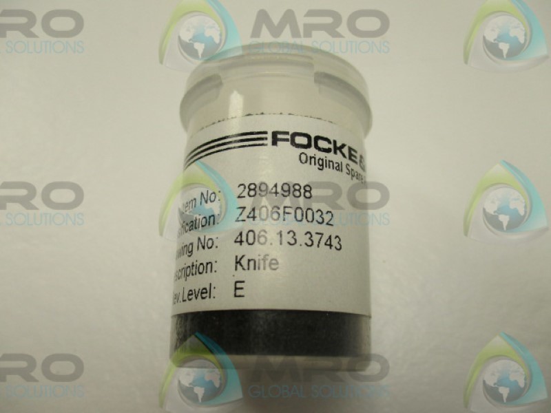 FOCKE 406-13-3743E KNIFE NSMP
