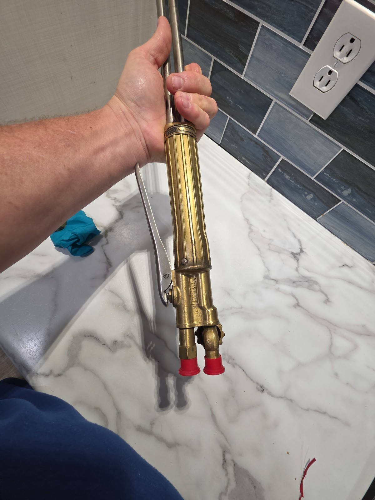New Victor ST1600C Straight Cutting Torch 22″