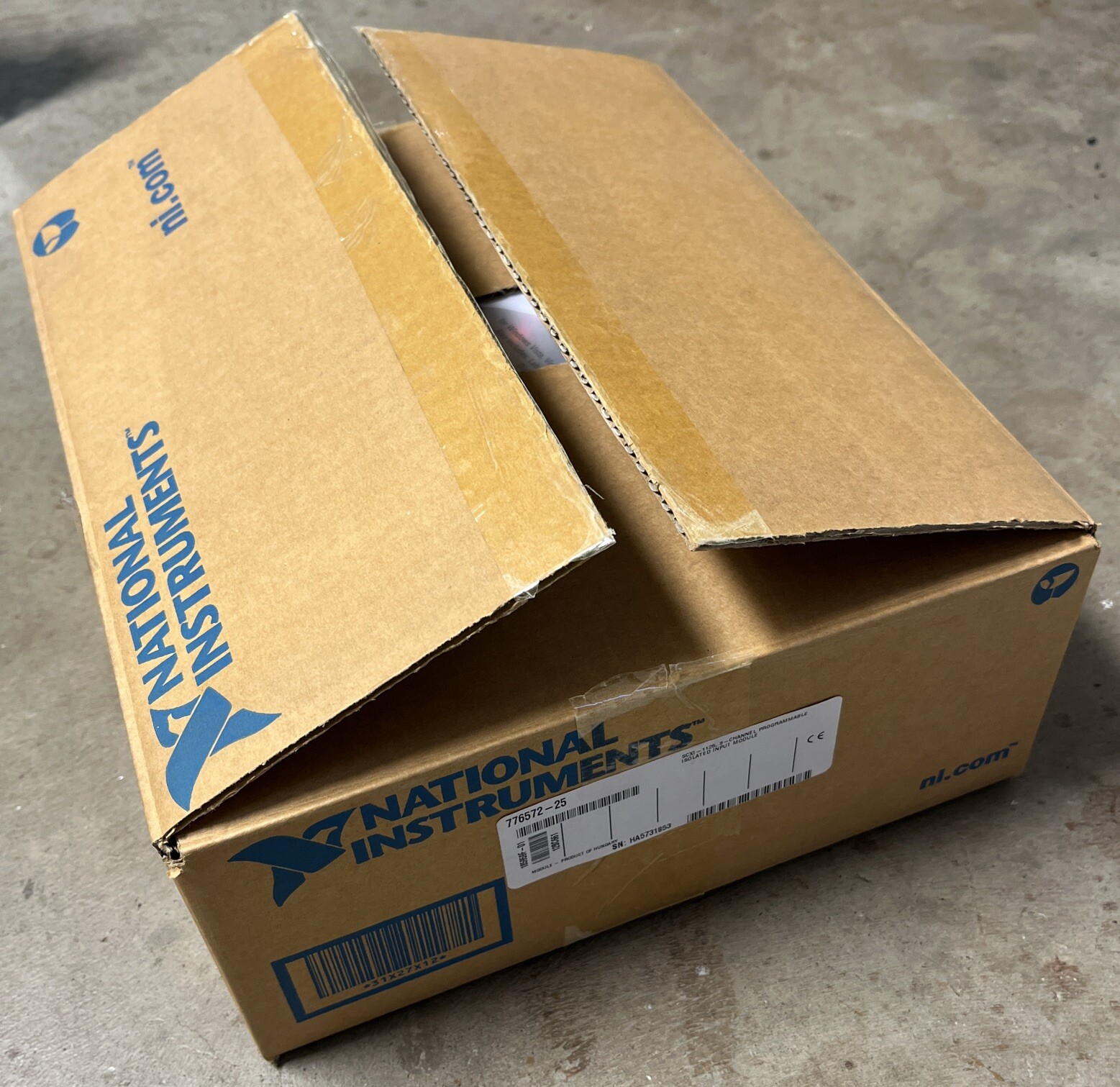 National Instruments NI SCXI-1125 8-Channel Isolated Input Module 776572-25