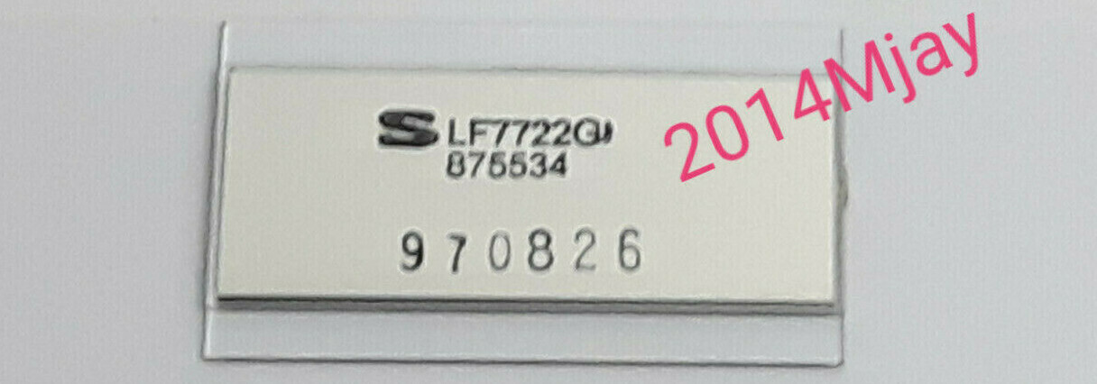FLUKE (MPN#) 875534 GLASS LCD DISPLAY FOR 29 SERIES II & 79 SERIES II METERS NEW