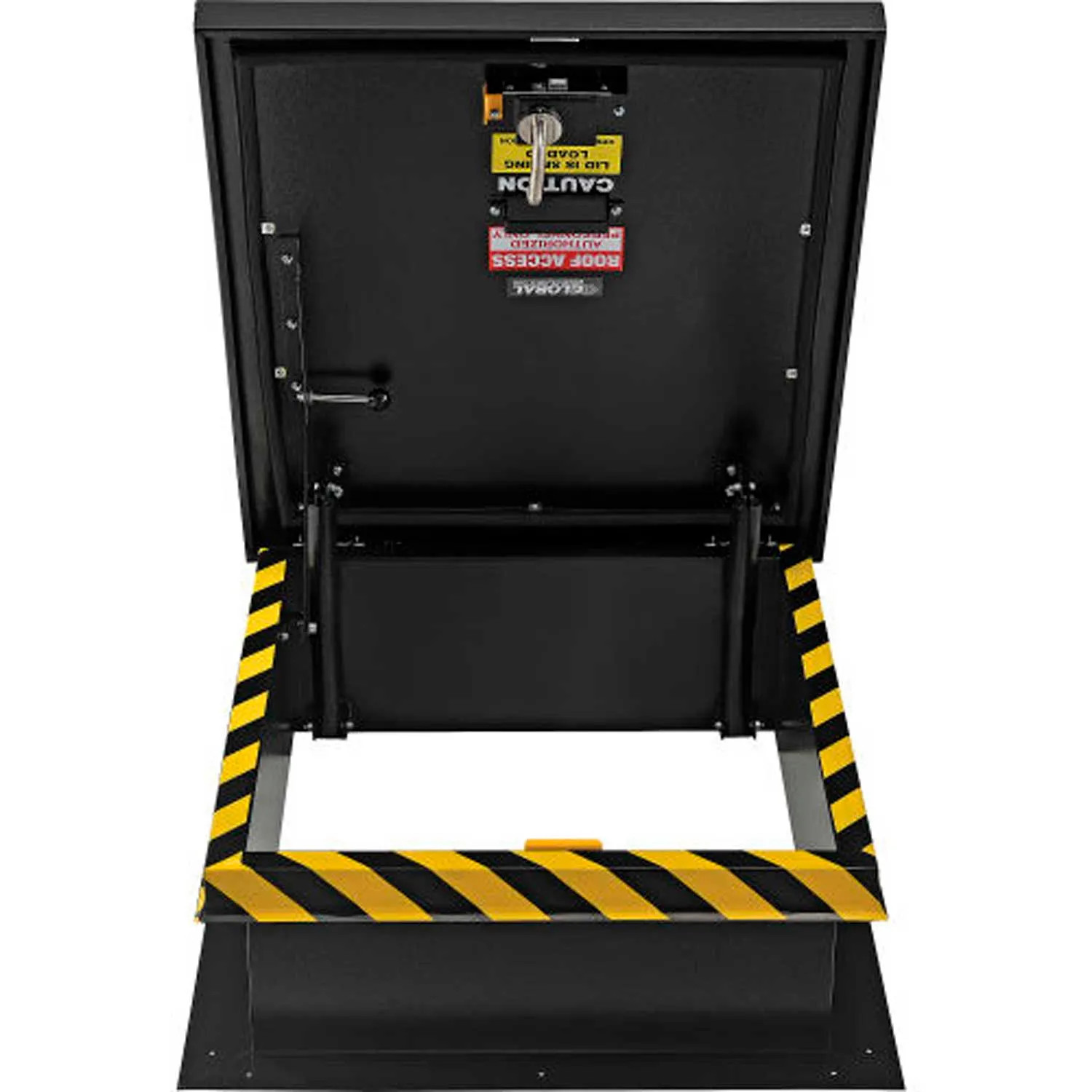 24″L x 36″W Galvanized Powder Coated Steel Roof Hatch