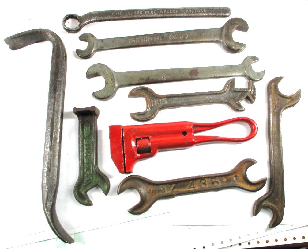 Massey Harris Wrench Ferguson Porter Antique Tractor Tool Lot