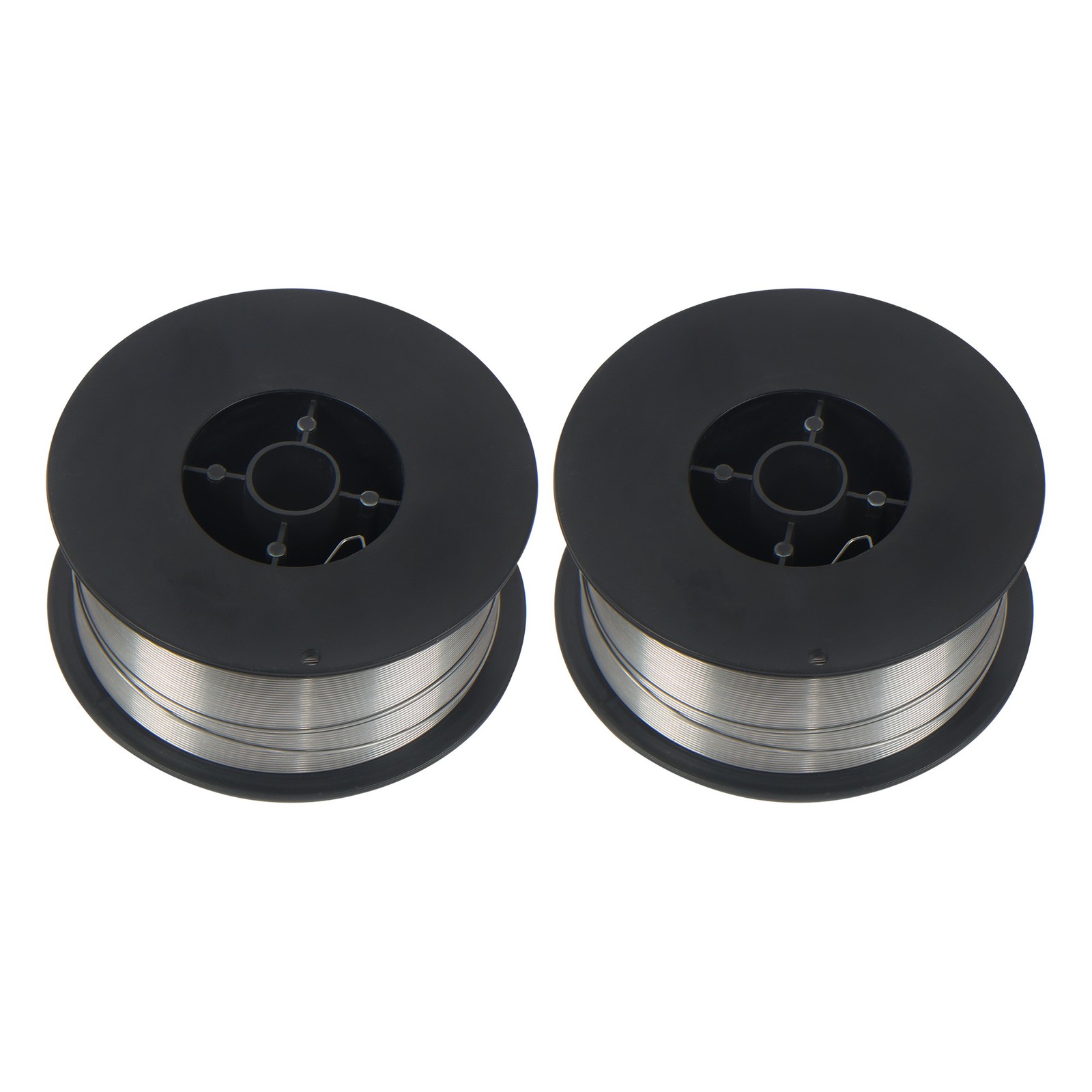 2 Pack E71T-GS 0.030Inch (0.8mm) Gasless Flux Core Welding Wire 2lb Roll
