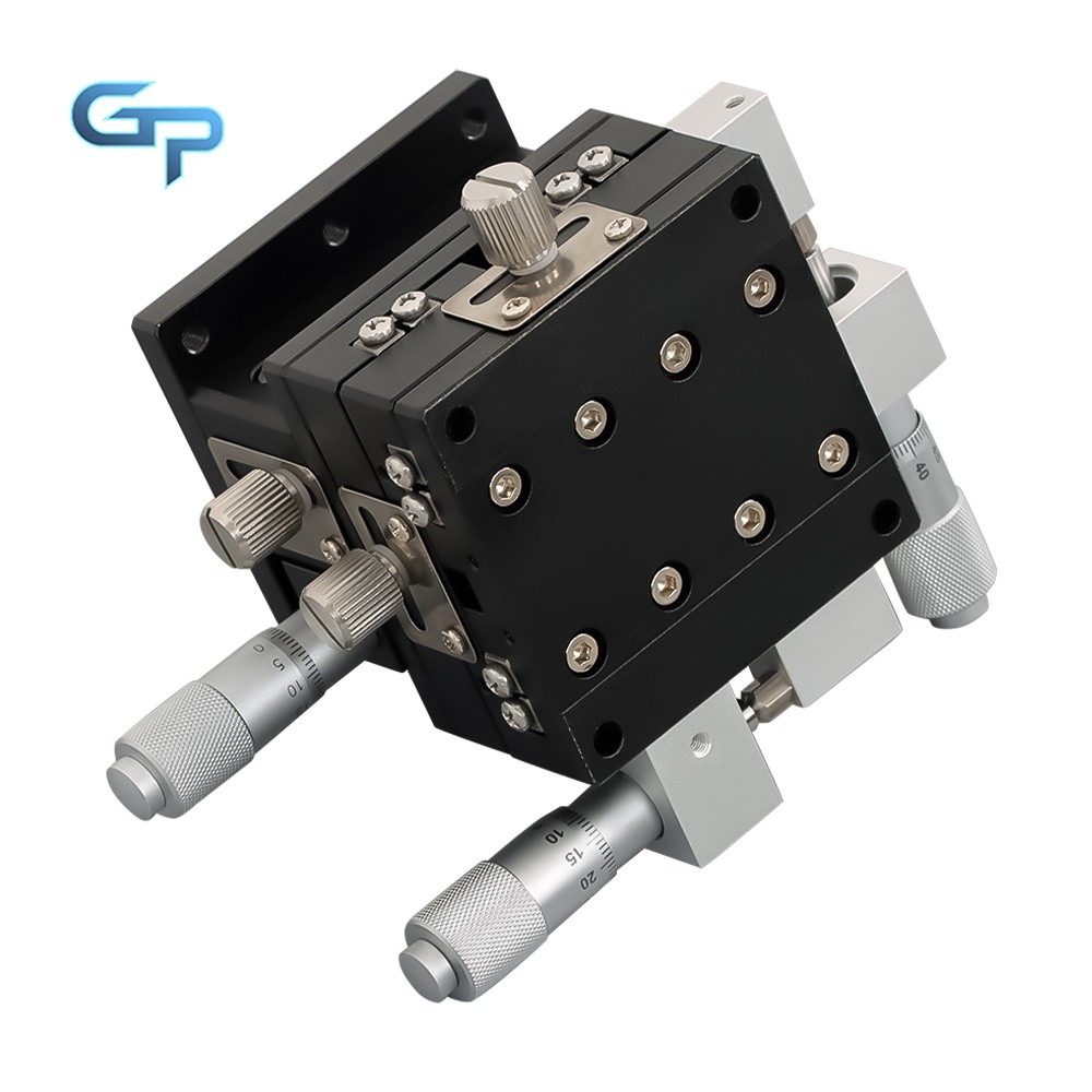 XYZ 3 Axis Linear Stage Trimming Platform Bearing Tuning Sliding Table