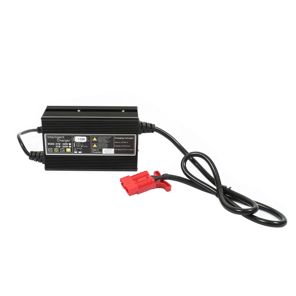 24V Floor Scrubber Battery Charger With SB50 Style RED Connector 10 Amp New