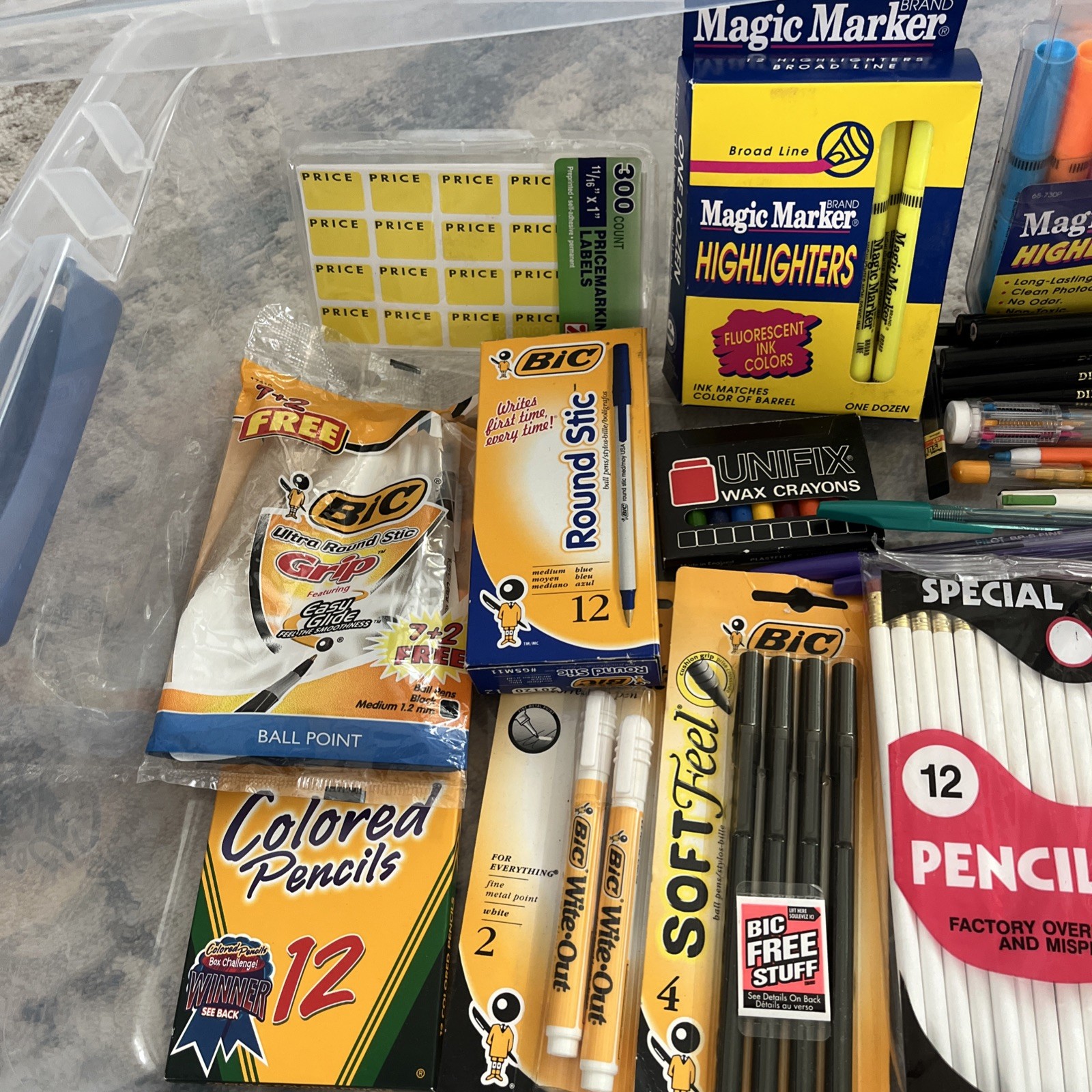Mixed Lot Of Office Supplies – Mostly Vintage