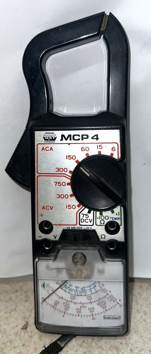 UNIVERSAL ENTERPRISES MCP4 Clamp Meter. UNTESTED