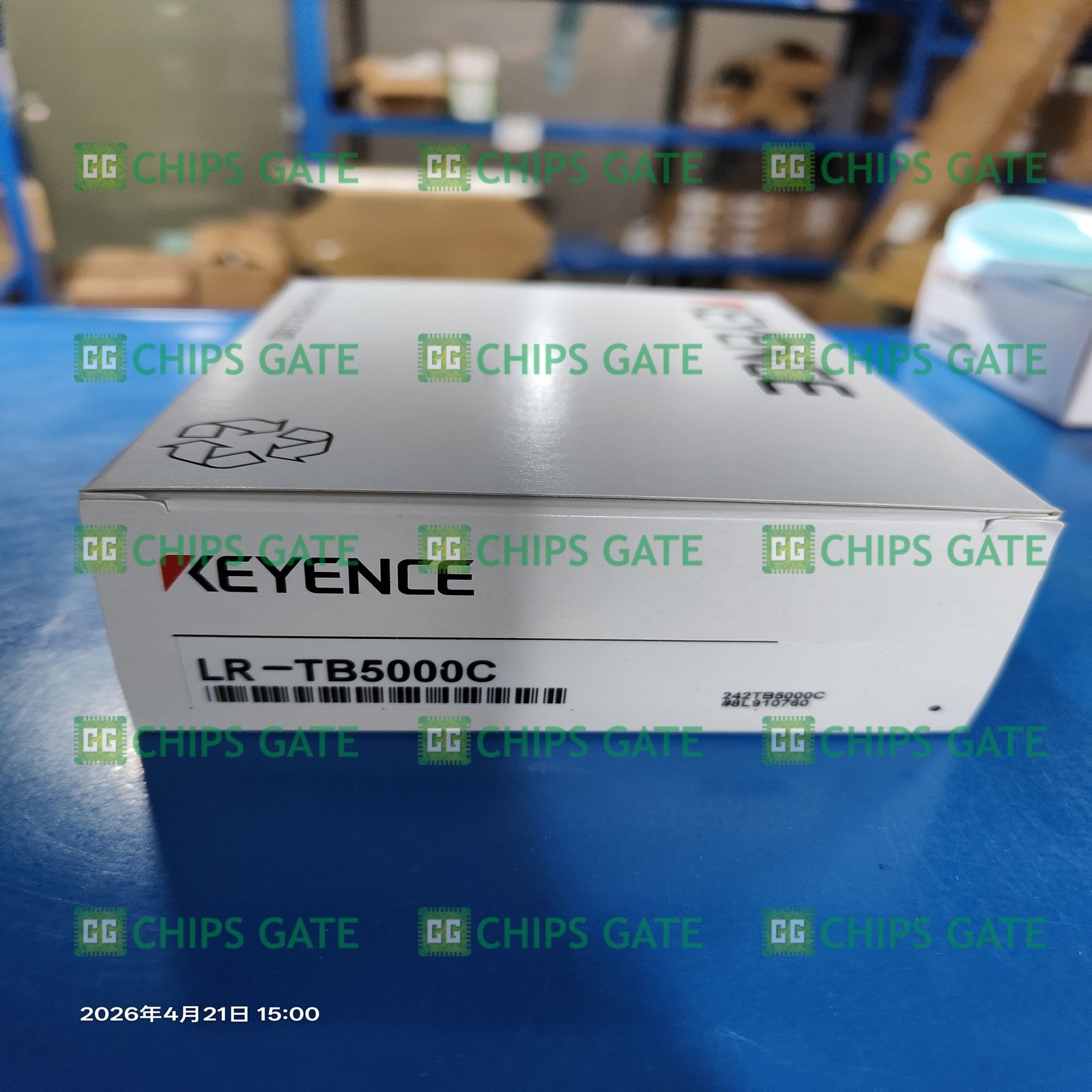 NEW IN BOX KEYENCE LR-TB5000C / LRTB5000C , MADE IN JAPAN , Mfd 2021