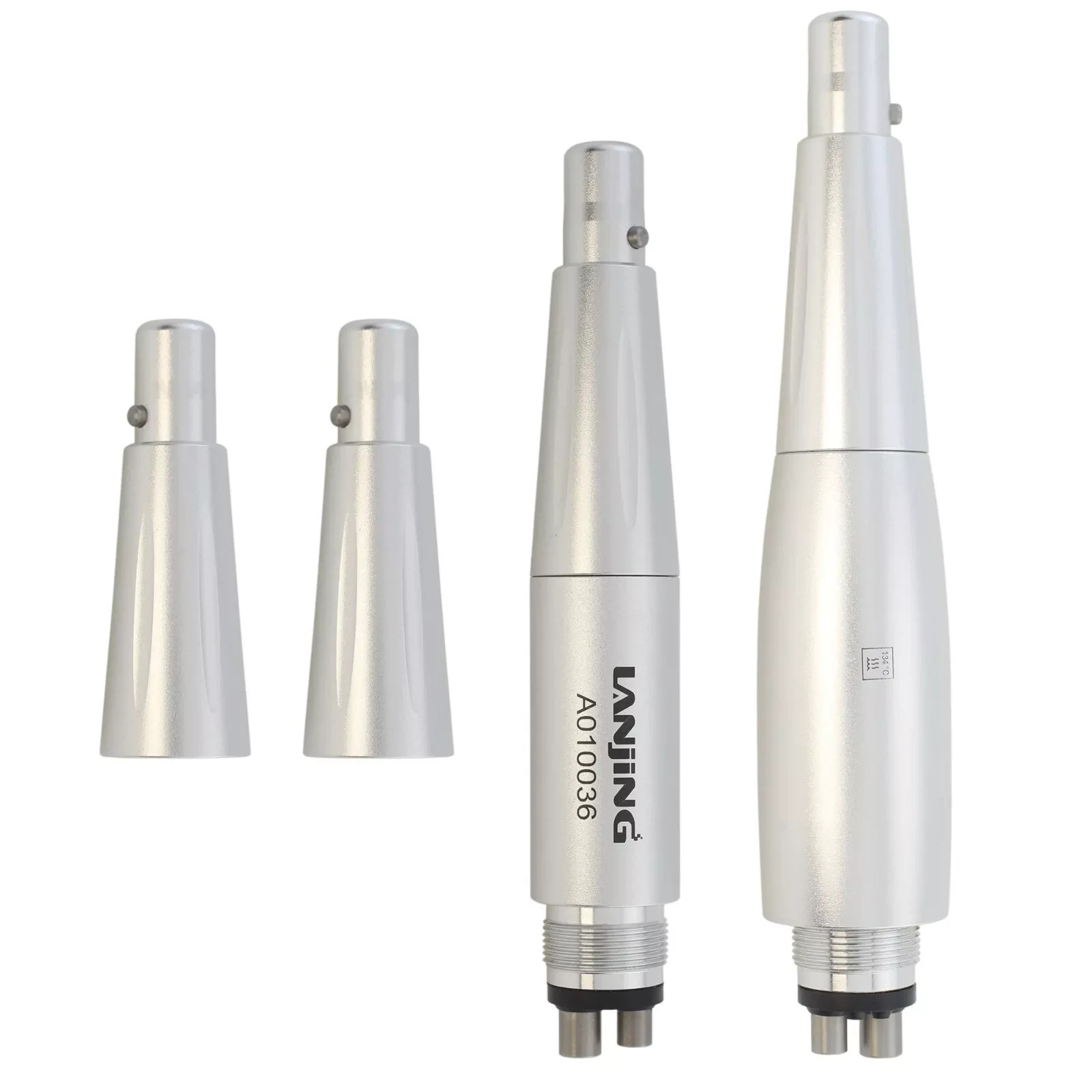 Dental Hygienist Prophy Handpiece Integrity Air Motor 4 Holes 3 Nose Cones Kit