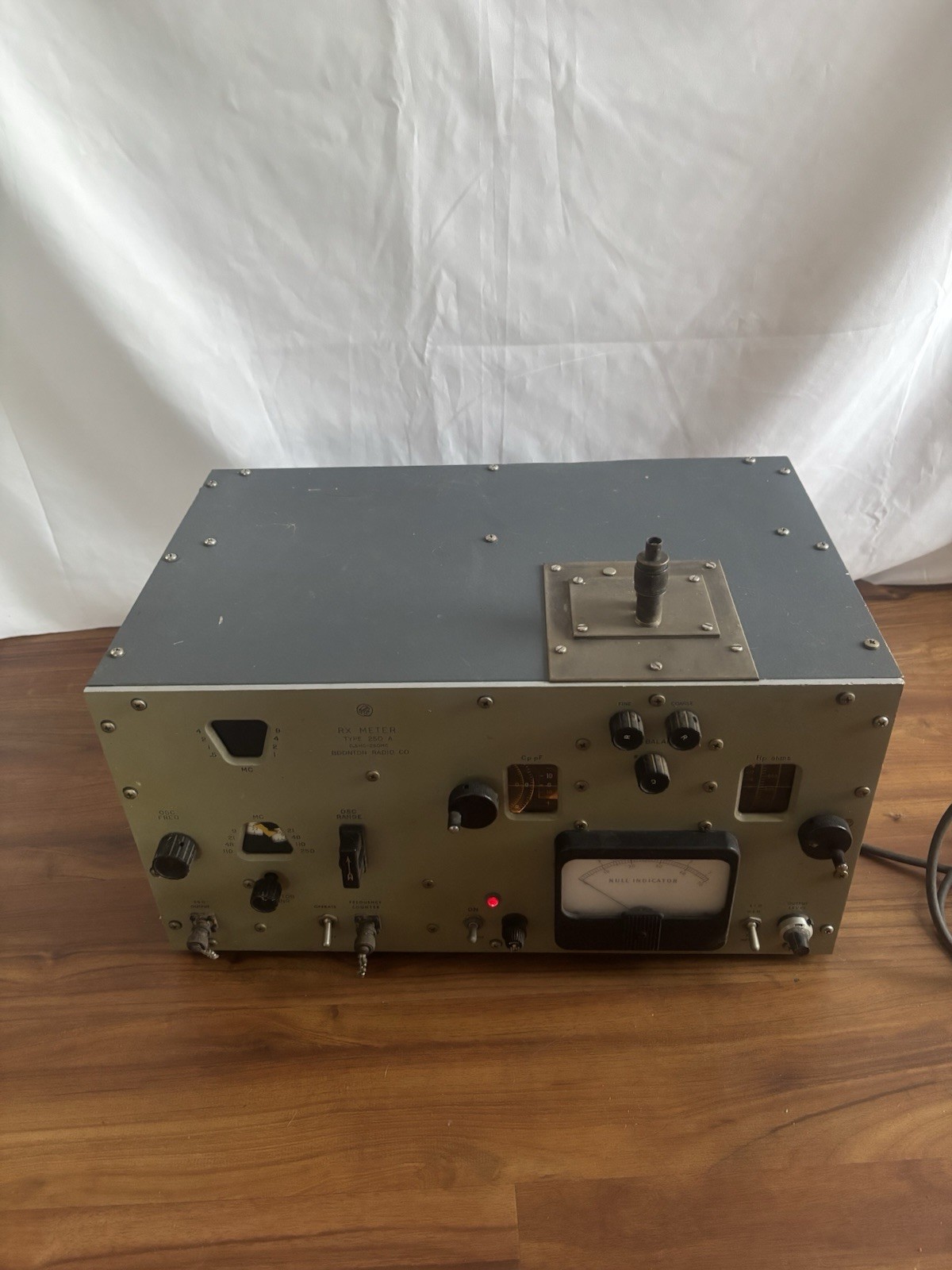 Boonton Radio 250-A RX meter 0.5MHz-250MHz
