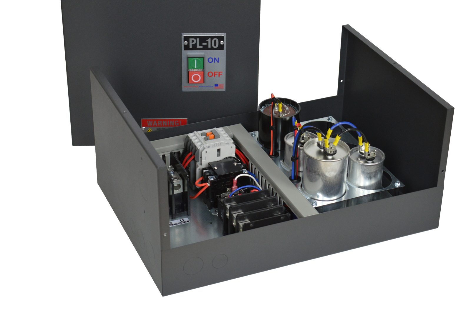 PL-10 Pro-Line 10HP Rotary Phase Converter – Built-In Starter, Made In USA