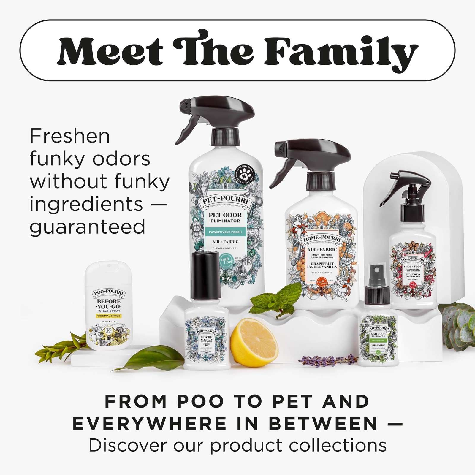 Poo-Pourri Before-You-Go Toilet Spray, Lavender Vanilla, 4 Fl Oz, Up to 200 U…