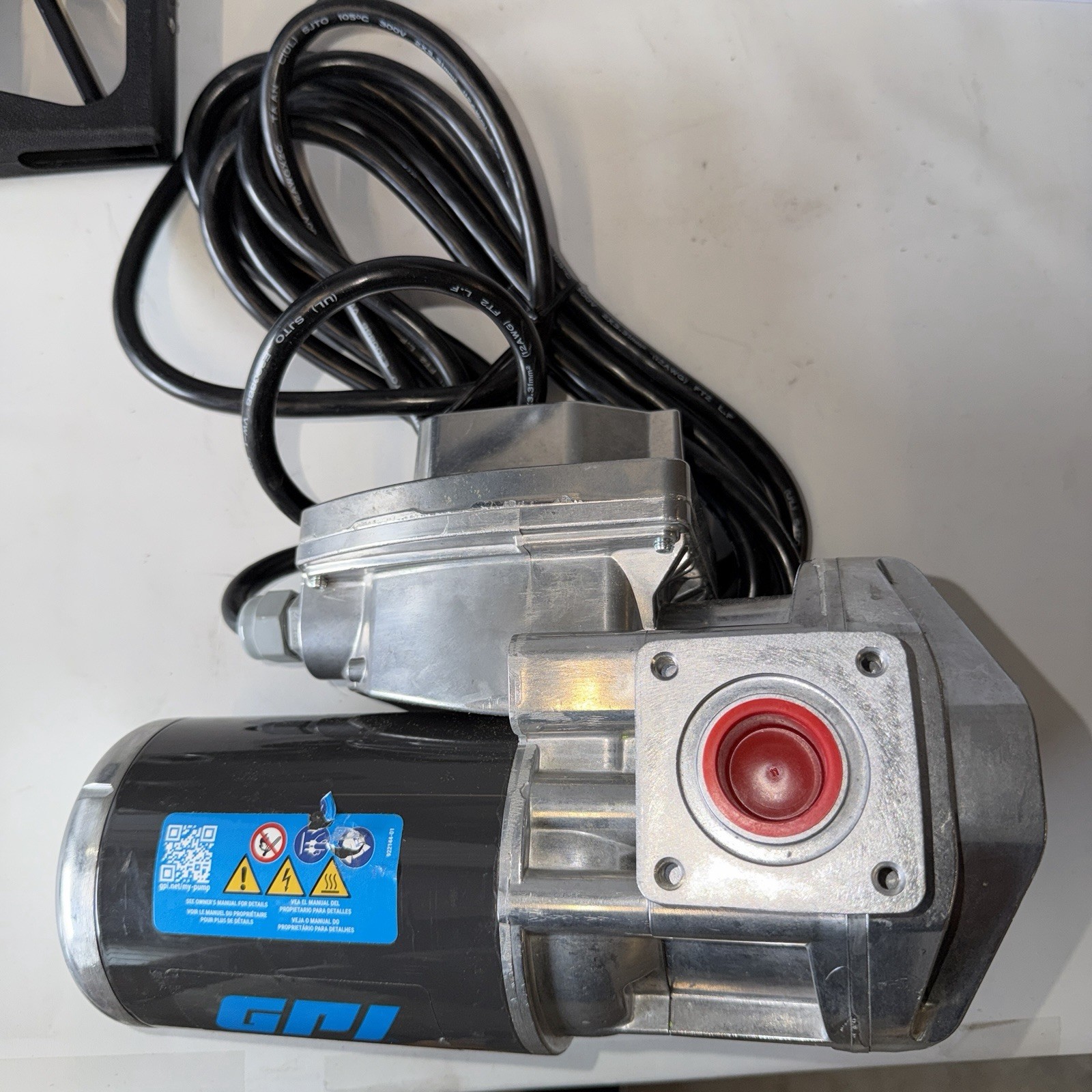 GPI G20-012AD 12V Fuel Transfer Pump 20 GPM w/ Auto Nozzle (New incomplete kit)