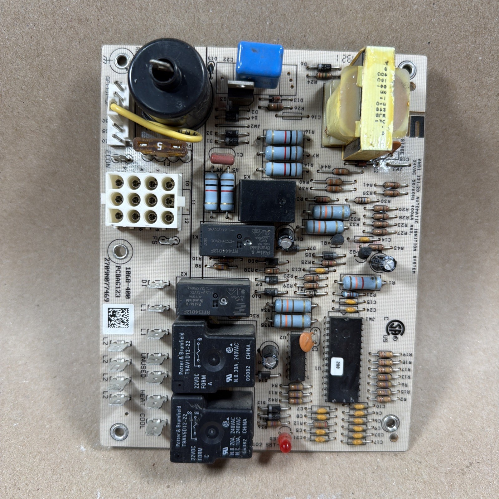 TESTED🔥 Goodman-Honeywell 1068-83-4102 1068-400 PCBAG123 Control Board