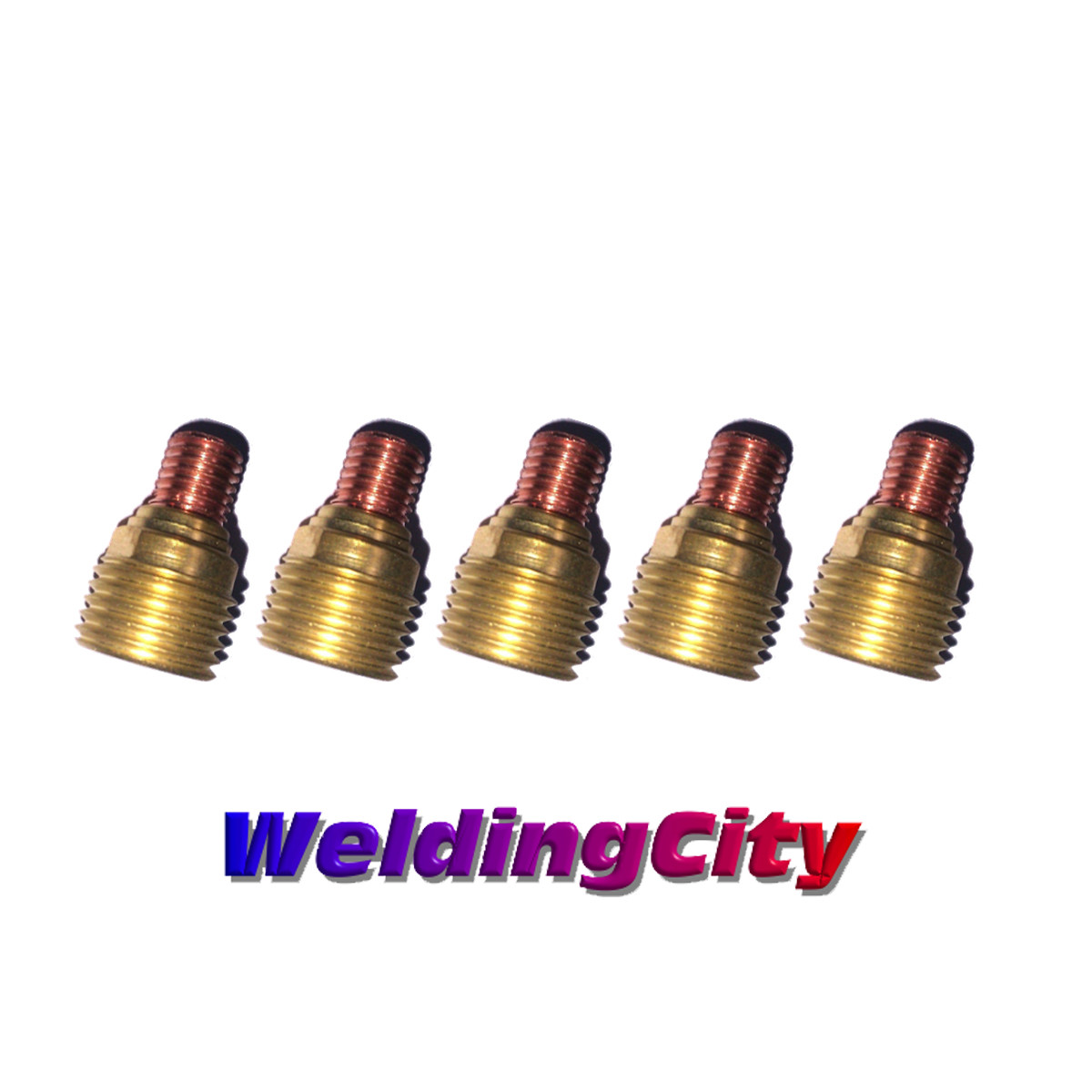 WeldingCity® 5-pk Gas Lens Collet Body 45V44 3/32″ for TIG Welding Torch 9/20/25
