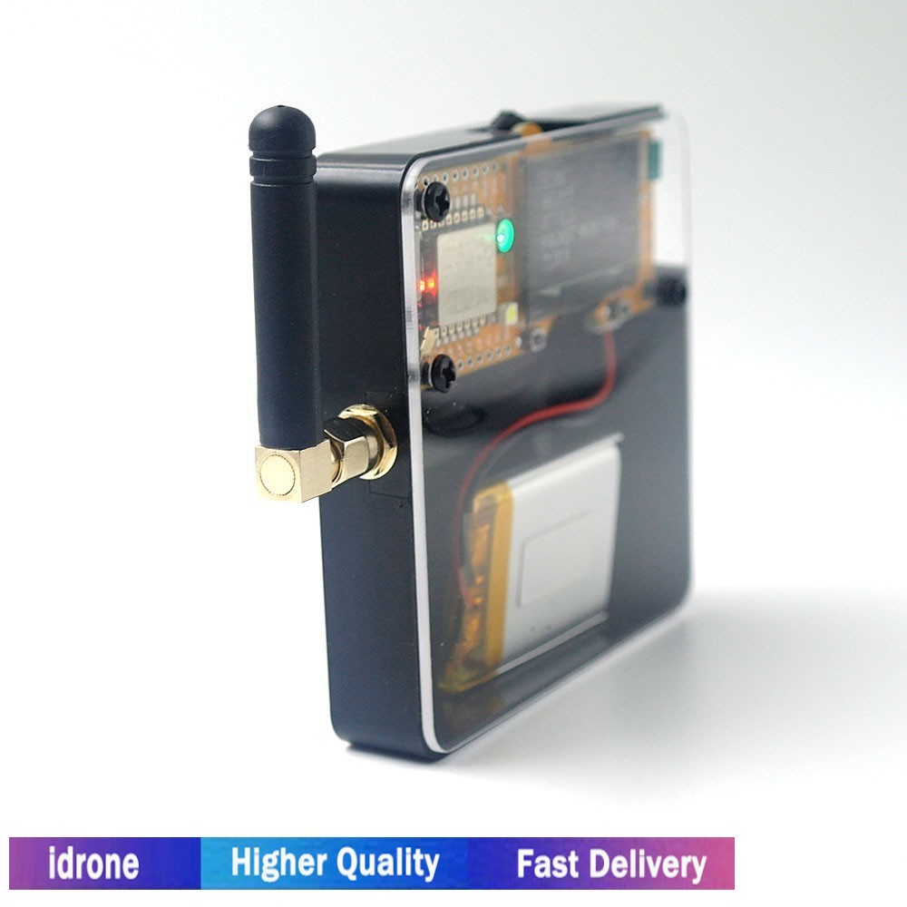 DSTIKE Deauther MiNi V3 KIT ESP8266 Type-C + 3dBi Antenna & 3D-printed Case #US