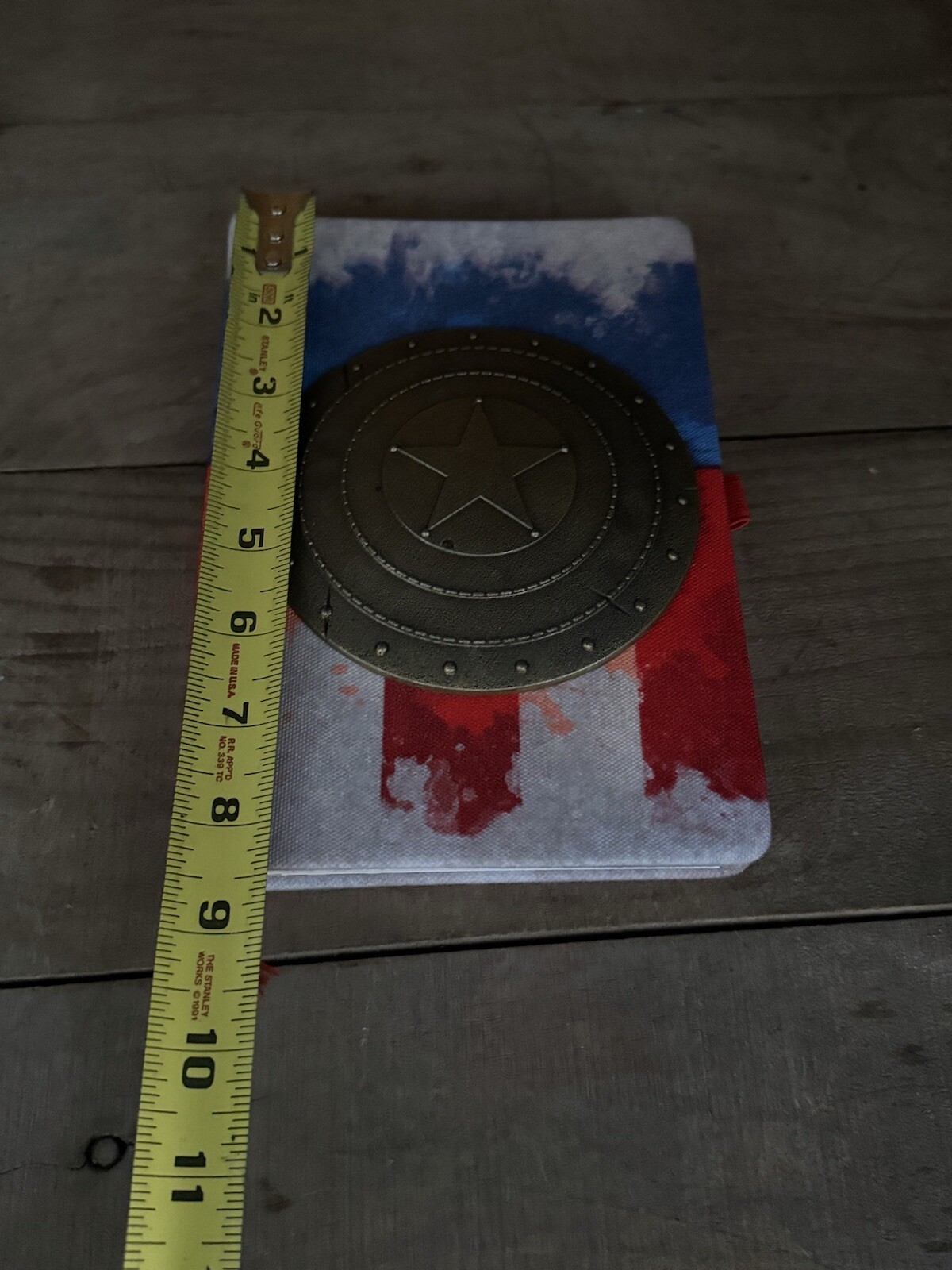 ~NEW~Marvel Captain America 3D Shield Premium Notebook Journal Sketchbook