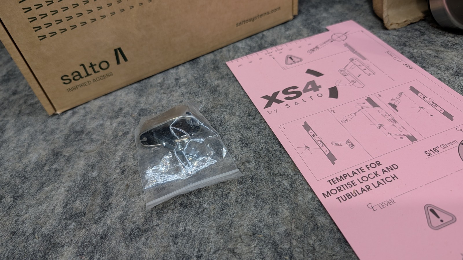 Salto XS4 Original+ W60M Electronic Door Lock Polished Nickel 🔥New🔥