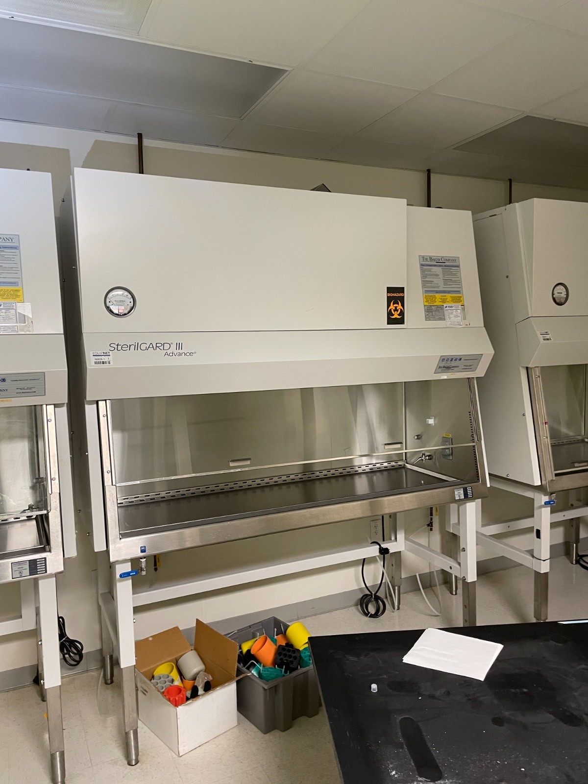 6Ft Baker SterilGard III Advance SG603 A/B3 Laboratory Biological Safety Cabinet