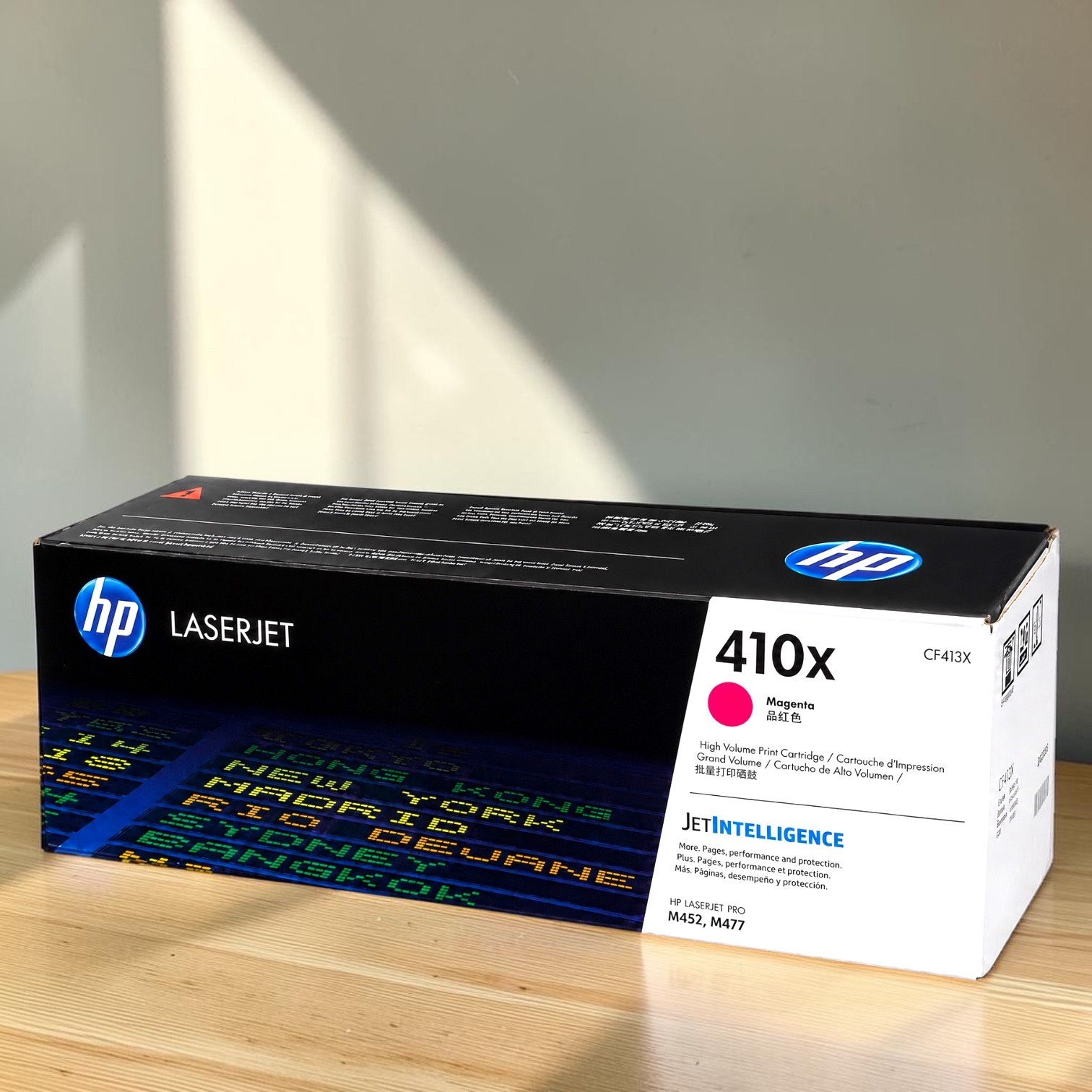 HP 410X High Yield Toner Cartridge Set CF410X-413X CMYK M452/M477 New Sealed Box